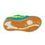 Lico Unisex Kinder Bernie V Hallenschuhe, Petrol Lemon, 39 EU