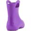 Ladeheid Eva federleichte Kinder Gummistiefel für Jungen und Mädchen Regenschuhe Bequeme und wasserdichte Regenstiefel Kinder LA-CA-01