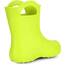 Ladeheid Eva federleichte Kinder Gummistiefel für Jungen und Mädchen Regenschuhe Bequeme und wasserdichte Regenstiefel Kinder LA-CA-01 (Limone, 32/33 EU)