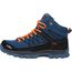 CMP - Kids Rigel Mid Trekking Shoe Wp, Unisex, Dusty Blue-Flash Orange, 41