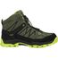 CMP Unisex-Kinder Rigel Mid Trekkingschuhe Wp, Acid Khaki, 6 UK