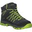 CMP Kids Rigel Mid Trekking Shoes Wp, Wanderschuhe, Titanio-Acido,