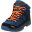 CMP - Kids Rigel Mid Trekking Shoe Wp, Unisex, Dusty Blue-Flash Orange, 41