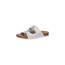 Lico Damen Bioline Platino Pantoletten, Weiss Silber, 36 EU