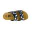 Lico Jungen BIOLINE KIDS Pantoletten, Schwarz/ Weiß, 35 EU