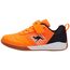 KangaROOS K5-super Court Ev, Sneaker Unisex Kinder, Neon Orange Jet Black 7950, 33 EU