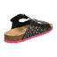 Lico Damen Bioline Platino Pantoletten, Schwarz Gold, 38 EU