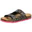 Lico Damen Bioline Platino Pantoletten, Schwarz Gold, 38 EU