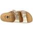 Lico Damen Bioline Platino Pantoletten, Gold, 42 EU