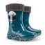 DEMAR Kinder Gummistiefel gefüttert STORMER LUX (22/23, Türkis)