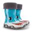 DEMAR Kinder Gummistiefel gefüttert STORMER LUX (34/35, Hai)