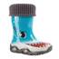 DEMAR Kinder Gummistiefel gefüttert STORMER LUX (32/33, Hai)