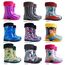 DEMAR Kinder Gummistiefel gefüttert Twister LUX (34/35, Elefant)