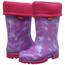 DEMAR Kinder Gummistiefel gefüttert Twister LUX (30/31, Herzen)