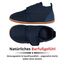 GIESSWEIN Strass - Slim Fit leichte Pantoffeln für Mädchen & Jungen, Blau (Dunkelblau 548), 28 EU