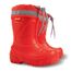 DEMAR. Eva federleichte Kinder Gummistiefel mit Stulpe gefüttert Mammut-S (28/29, Rot)