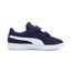 PUMA Unisex Kinder Puma Smash v2 SD V PS Niedrig, Peacoat-Puma White, 35 EU