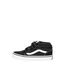 Vans Unisex Kinder Ward Mid V Sneaker, (Suede/Canvas) Black/White, 23.5 EU