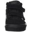 Vans Ward Mid V Sneaker, Wildleder-Segeltuch, schwarz, schwarz, 11.5 UK Child