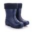 LEMIGO Unisex Kinder EVA Gummistiefel Gefüttert Leichte Warme Regenstiefel Jungen Mädchen TERMIX 861 22-37 EU (Dunkelblau, 22/23)