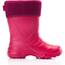 LEMIGO Kinder Eva Gummistiefel Gefüttert , Rosa (Fuchsia) , 24/25