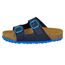 Lico Jungen BIOLINE KIDS Pantoletten, Marine/ Blau, 34 EU