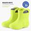 Ladeheid EVA Kinder Jungen Mädchen Gummistiefel Regenschuhe gefüttert LA-CA-03 (Limone, 30/31 EU)