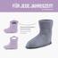 Ladeheid EVA Kinder Jungen Mädchen Gummistiefel Regenschuhe gefüttert LA-CA-03 Helllila, 24/25 EU