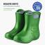 Ladeheid EVA Kinder Jungen Mädchen Gummistiefel Regenschuhe gefüttert LA-CA-03 (Smaragdgrün/Grau, 28/29 EU)