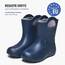 Ladeheid EVA Kinder Jungen Mädchen Gummistiefel Regenschuhe gefüttert LA-CA-03 Marineblau, 28/29 EU