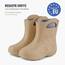 Ladeheid EVA Kinder Jungen Mädchen Gummistiefel Regenschuhe gefüttert LA-CA-03 Kamel, 32/33 EU
