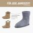 Ladeheid EVA Kinder Jungen Mädchen Gummistiefel Regenschuhe gefüttert LA-CA-03 Kamel, 32/33 EU