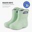 Ladeheid EVA Kinder Jungen Mädchen Gummistiefel Regenschuhe gefüttert LA-CA-03 Olivegrün, 34/35 EU