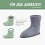 Ladeheid EVA Kinder Jungen Mädchen Gummistiefel Regenschuhe gefüttert LA-CA-03 Olivegrün, 34/35 EU