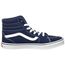 Vans Unisex Kinder Filmore Hi Sneaker, Canvas Suede Dress Blues White, 28 EU