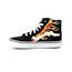 Vans Unisex Kinder Filmore Hi Sneaker, Flame Camo Black White, 34.5 EU