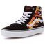 Vans Unisex Kinder Filmore Hi Sneaker, Flame Camo Black White, 31.5 EU