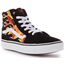 Vans Unisex Kinder Filmore Hi Sneaker, Flame Camo Black White, 39 EU