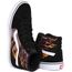 Vans Unisex Kinder Filmore Hi Sneaker, Faded Flame Black, 31.5 EU