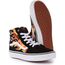 Vans Unisex Kinder Filmore Hi Sneaker, Flame Camo Black White, 32.5 EU