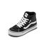 Vans Unisex Kinder Filmore Hi Sneaker, Suede Canvas Black White, 32.5 EU