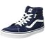 Vans Unisex Kinder Filmore Hi Sneaker, Canvas Suede Dress Blues White, 30.5 EU