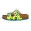 Lico Bioline Top Jungen Pantoletten, Neongelb/ Blau, 30 EU