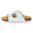 Lico Unisex Kinder Bioline Kids 2-schnaller Pantoletten, Türkis Rosa, 37 EU