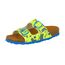 Lico Bioline Top Jungen Pantoletten, Neongelb/ Blau, 31 EU