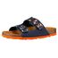 Lico Unisex Kinder Bioline Motru Pantoletten, Marine Orange, 37 EU