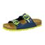 Lico Jungen Bioline Motru Pantoletten, Blau, 37 EU