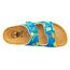 Lico Jungen Bioline Top Hausschuh, Blau/ Gelb, 33 EU