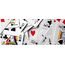 Bicycle 1001781 Kartendeck Standard 2er-Pack Rot & Blau Rommé-Karten, Pokerkarten, Zauberkarten/Klassische Rider Back Rückseite/hochwertiges Kartenspiel, ab 10 Jahren, Poker
