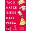 Blue Orange, Taco Katze Ziege Käse Pizza (FIFA-Edition), Partyspiel, Kartenspiel, 2-8 Spieler, Ab 8+ Jahren, 10 Minuten, Deutsch